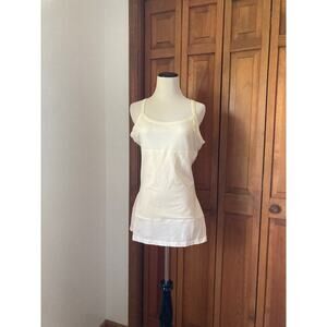 Yummie Tummy Ivory Tank Top, Size XL Long
